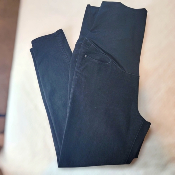 LOFT Denim - Loft Black Denim Skinny Jeans 14M Maternity